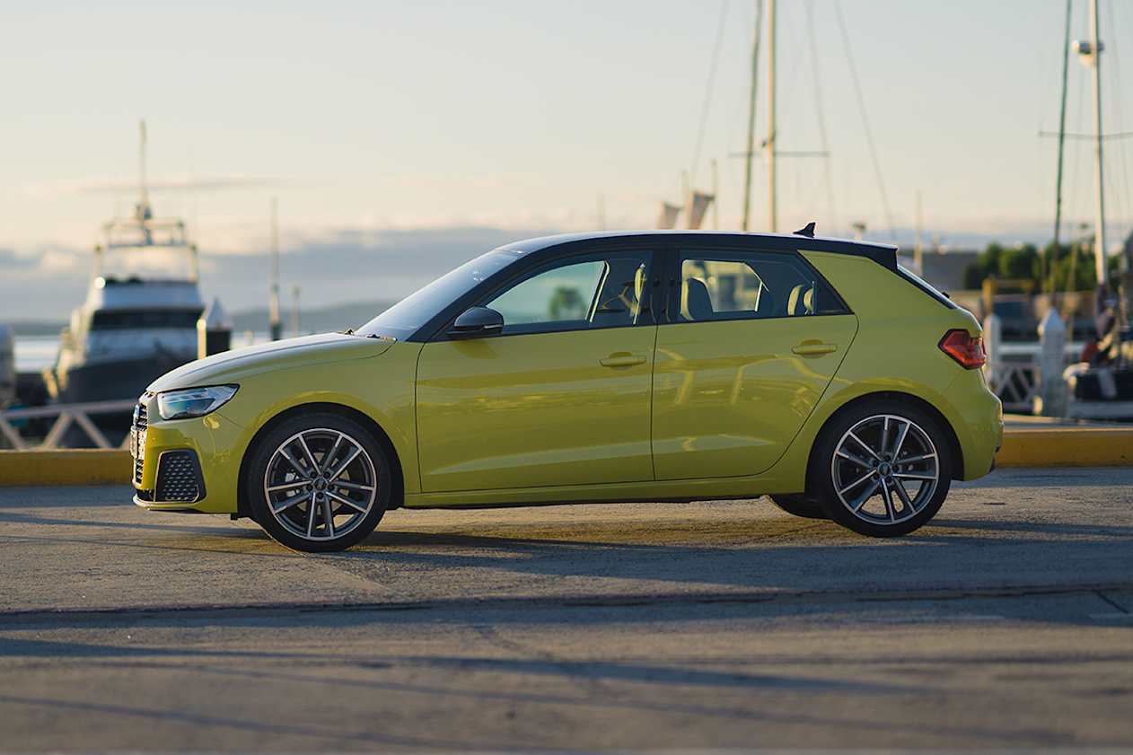 The 35 TFSI is able to be specified with a more comprehensive list of option packages.